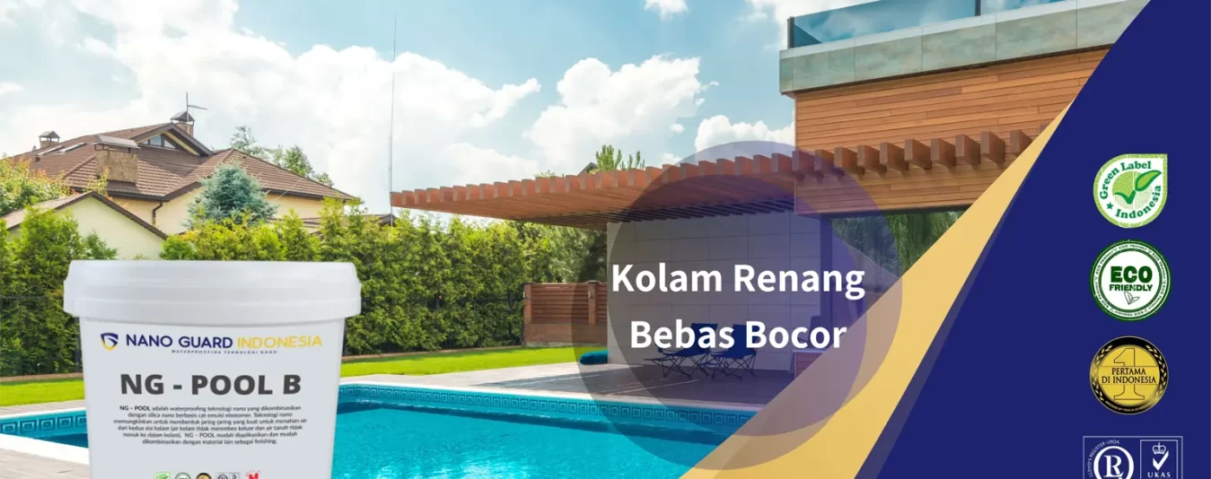 Solusi waterproofing untuk kolam renang dan balancing tank agar tidak bocor